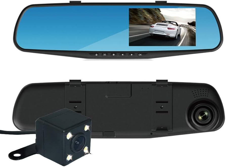 Camara Espejo Retrovisor Frente Trasera