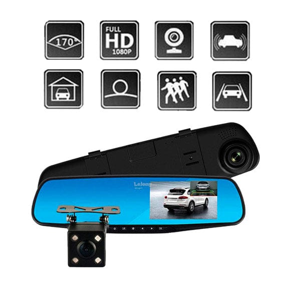 Camara Espejo Retrovisor Frente Trasera